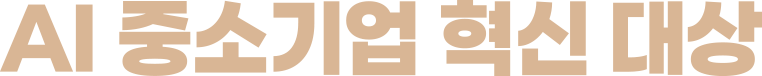 AI 중소기업 혁신 대상